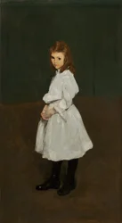 Little Girl in White (Queenie Burnett)